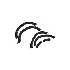 Set 8 protectii de aripi fata si spate cu senzor de origine Uzina dedicat Duster II 2018-2019 Cod: OEM8201713013