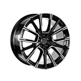 Set jante aliaj in doua latimi DY1146 KM 20x8.5 fata 20x9.5 spate 5x120 ET33 ET37 diamond cut compatibile BMW