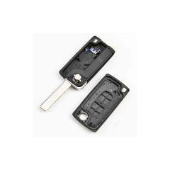 Carcasa telecomanda compatibila Peugeot / Citroen , cu lamela