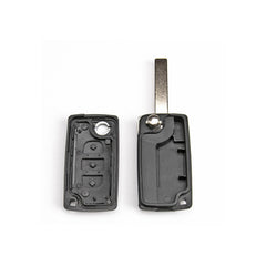 Carcasa telecomanda compatibila Peugeot / Citroen , cu lamela