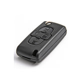 Carcasa telecomanda compatibila Peugeot, cu lamela