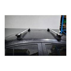 Set bare transversale aluminiu cu prindere in puncte fixe compatibile Mitsubishi Lancer VII 1995-2000 negre sau argintii