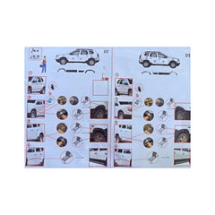 Set 12 protectii bandouri aripa si usa compatibil Dacia Duster I 2010-2017