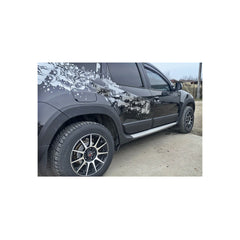 Set 12 protectii bandouri aripa si usa compatibil Dacia Duster I 2010-2017