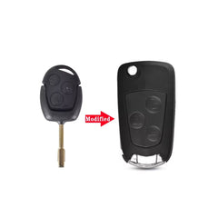 Carcasa telecomanda briceag compatibila Ford, cu lamela