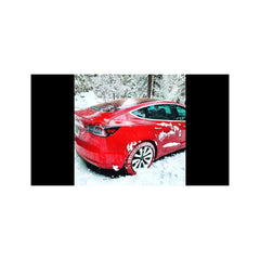 Lanturi Auto Textile Zapada 3D Matte rosii marime XXL