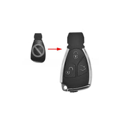 Carcasa telecomanda compatibila Mercedes, cu lamela