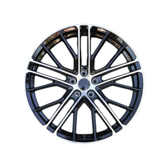 Set jante aliaj in doua latimi PDW 19x8.5 fata 19x9.5 spate 5x120 ET28 ET35 negru polish compatibile BMW