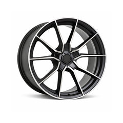 Set jante aliaj PDW 18x8.5 5x112 ET38 negru polish compatibile Audi, BMW, Volkswagen, Mercedes, Skoda, Seat, Cupra