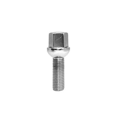 Prezoane jante M14x1.5 mm con rotund cap cheie 17, 45 mm lungime, PENTRU JANTE DE TABLA