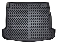 Covoras tip tavita portbagaj premium compatibil Renault Megane III Kombi/Tourer cu baza portbagaj simpla, 2008-2016