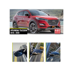 Capace oglinda tip BATMAN compatibile Hyundai Tucson 2018-2020 cu semnalizare in oglinda