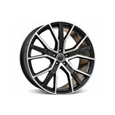 Set jante aliaj PDW 20x9 5x112 ET37 negru polish compatibile Audi, Volkswagen, Seat, Skoda