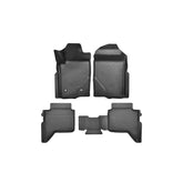 Covorase cauciuc stil tavita compatibile VW Amarok II Cabina dubla 4 usi 2023->