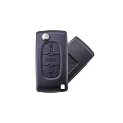 Carcasa telecomanda compatibila Peugeot, cu lamela