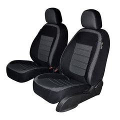 SET HUSE SCAUN UMBRELLA PENTRU DACIA DUSTER 2018-2021 (CU COTIERA SOFER. BANCHETA FRACTIONATA) CU TETIERE SPATE IN FORMA DE L