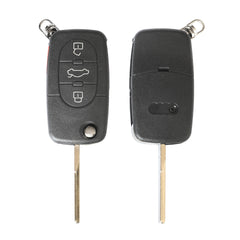 Carcasa telecomanda compatibila AUDI A3 / A6 / A8, 3+1 BUTOANE, cu lamela