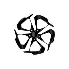 Set jante aliaj DY1237 KM 17x7.5 5x114.3 ET40 diamond cut compatibile Dacia, Renault, Nissan, Toyota, Mazda, etc