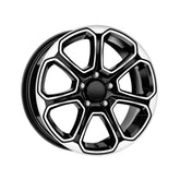 Set jante aliaj DY1527 KM 17x7 5x108 ET35 diamond cut compatibile Ford Jaguar Land Rover Volvo