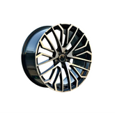Set jante aliaj DY1648 KM 18x8 5x112 ET40 negru polish compatibile Audi, Volkswagen, Seat, Skoda, Cupra