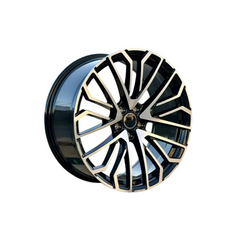 Set jante aliaj DY1648 KM 18x8 5x112 ET40 negru polish compatibile Audi, Volkswagen, Seat, Skoda, Cupra