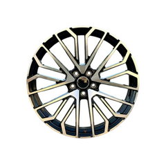 Set jante aliaj DY1649 KM 19x8.5 5x112 ET30 negru polish compatibile Audi, Volkswagen, Seat, Skoda