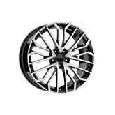 Set jante aliaj DY1649 KM 19x8.5 5x112 ET30 negru polish compatibile Audi, Volkswagen, Seat, Skoda