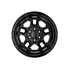 Set jante aliaj DY306 KM 16x10 6x139.7 ET-50 negru mat compatibile Ford, Toyota, Nissan, Mitsubishi