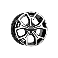 Set jante aliaj DY356 KM 16x7 5x114.3 ET40 diamond cut compatibile Dacia, Renault, Nissan, Toyota, Mazda, etc