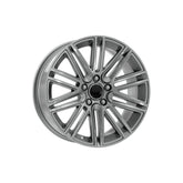 Set jante aliaj DY446 KM 16x7 4x100 ET35 gri titanium compatibile Dacia, Renault, Opel, Nissan