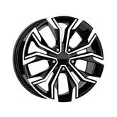 Set jante aliaj DY668 KM 18x7.5 5x114.3 ET40 diamond cut compatibile Dacia Renault Nissan Toyota