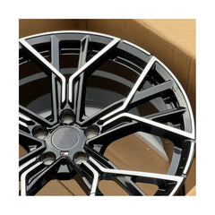 Set jante aliaj in doua latimi DY718 KM 18x8 fata 18x9 spate 5x120 ET30 ET37 diamond cut compatibile BMW