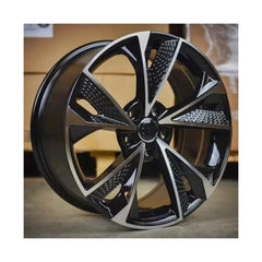 Set jante aliaj DY807 KM 17x7.5 5x120 ET35 diamond cut compatibile Volkswagen Transporter T5 T6 T7 Amarok Touareg R5