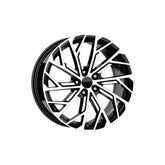 Set jante aliaj DY819 KM 19x8.5 5x112 ET40 negru polish compatibile Audi, Volkswagen, Seat, Skoda