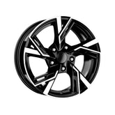 Set jante aliaj DY826 KM 16x7 5x120 ET35 diamond cut compatibile Volkswagen Transporter T5 T6 T7 Amarok Touareg R5