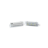 Lampi LED portiera compatibile BMW 6 LED albe + 3 LED-uri rosii