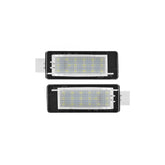 Lampi numar LED compatibile Renault Captur Clio Megane Scenic Laguna Espace