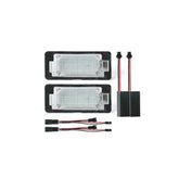Lampi numar LED compatibile Audi A1 A4 B8 A5 A6 C7 Q5 TT Volkswagen Golf Passat Seat Skoda
