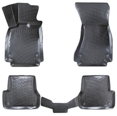 Covorase cauciuc stil tavita compatibile Audi A6 C7 (4G) Sedan/ Combi, 2011-2015 / A6 C7 Facelift Sedan/ Combi, 2015-2018