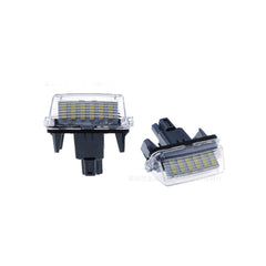 Lampi numar LED compatibile Citroen si Peugeot