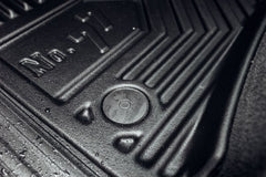 Covorase cauciuc stil tavita premium, compatibile Audi A4 B8 Sedan/ Combi, 2008-2015