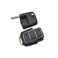 Carcasa telecomanda compatibila Volkswagen, cu lamela