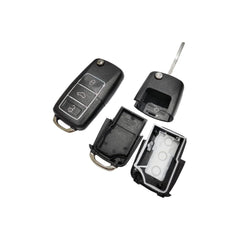 Carcasa telecomanda compatibila Volkswagen, cu lamela