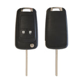 Carcasa telecomanda compatibila Chevrolet Cruze/Equinox 2 Butoane, cu lamela