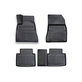 Covorase cauciuc stil tavita compatibile Tesla Model 3 Facelift 2021->