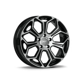 Set jante aliaj AGT 16x6.5 ET40 5x112 diamond cut compatibile Volkswagen Mercedes Seat Skoda Cupra