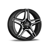 Set jante aliaj AGT 17x7.5 ET38 5x112 diamond cut compatibile Mercedes Volkswagen Audi Seat Skoda Cupra