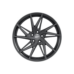 Set jante aliaj AGT 18x8 ET35 5x112 gri antracit hyper black compatibile Audi BMW Volkswagen Mercedes Skoda Seat