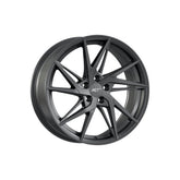 Set jante aliaj AGT 18x8 ET35 5x114.3 gri antracit hyper black compatibile Dacia Renault Toyota Nissan Infinity Mitsubishi Suzuki
