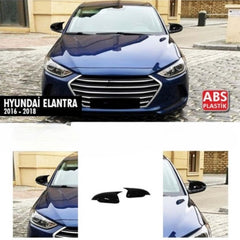 Capace oglinda tip BATMAN compatibile Hyundai Elantra 2016-2018 fara semnalizare in oglinda
